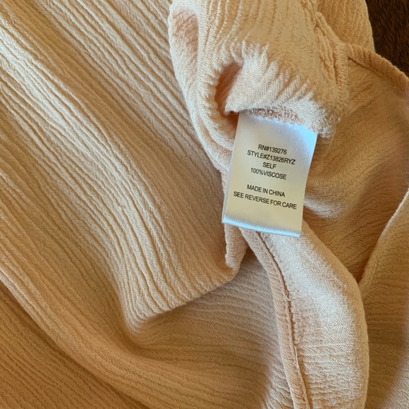 Danielrainn Peach Sleeveless Tank Summer Top - Picture 10 of 11